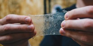 Bye-bye plastic, hello AlgoteK dissolving plastic