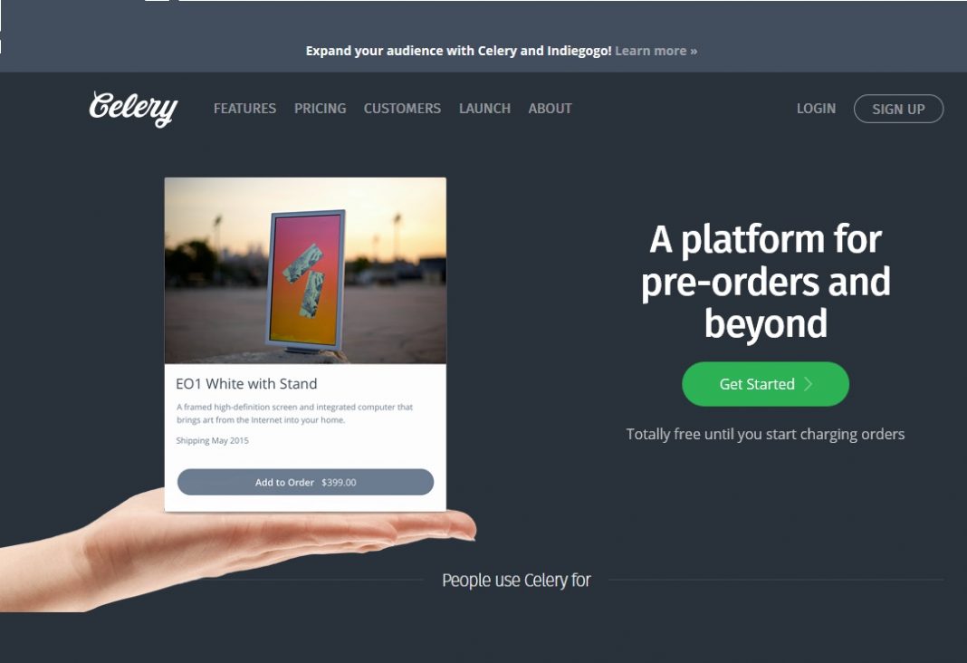 Celery, a great tool for crowdfunding