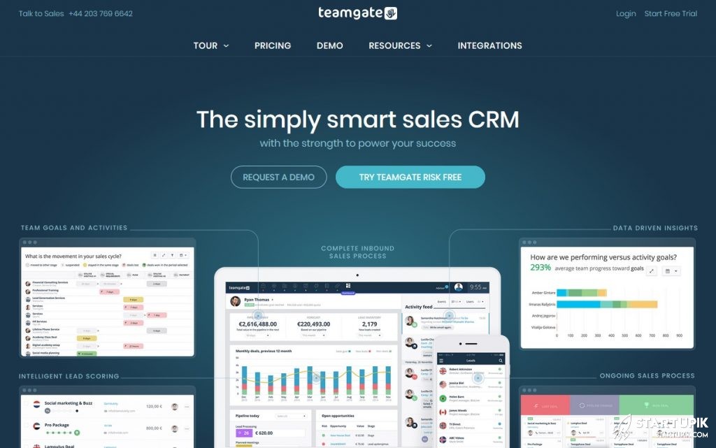 Teamgate, a great CRM tool for all companies