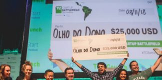And the winner of Startup Battlefield Latin America 2018 is: Olho Do Dono Olho Do Dono